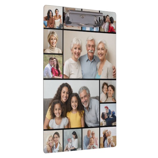 Creëer Your Ewn 14 Photo Collage Klembord (Rechts)