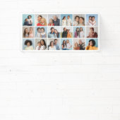 Creëer Your Ewn 18 Photo Collage Spandoek (Insitu)