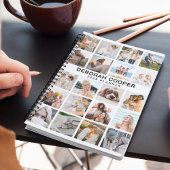 Creëer Your Ewn 20 Photo Collage Personalized Year Planner