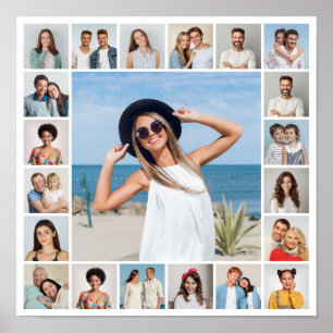 Creëer Your Ewn 21 Photo Collage Poster