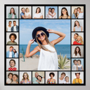 Creëer Your Ewn 21 Photo Collage Poster