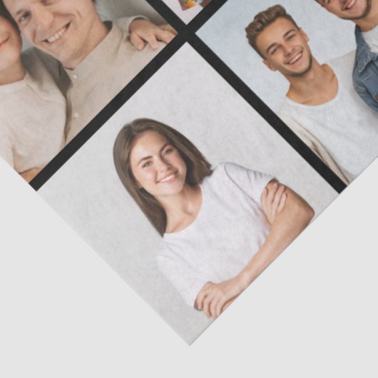 Creëer Your Ewn 24 Photo Collage Tissuepapier (Detail)