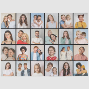 Creëer Your Ewn 24 Photo Collage Tissuepapier