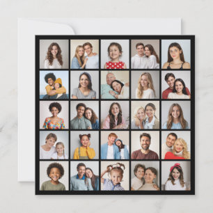 Creëer Your Ewn 25 Photo Collage Kaart