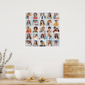 Creëer Your Ewn 25 Photo Collage Poster (Keuken)