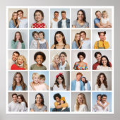 Creëer Your Ewn 25 Photo Collage Poster (Voorkant)