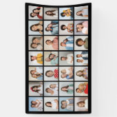 Creëer Your Ewn 28 Photo Collage Spandoek (Verticaal)