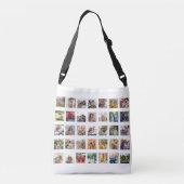 Creëer Your Ewn 35 Photo Collage Crossbody Tas (Achterkant)