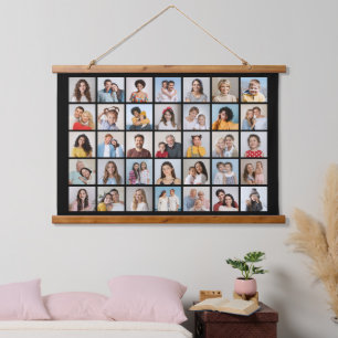 Creëer Your Ewn 35 Photo Collage Hangend Wandkleed