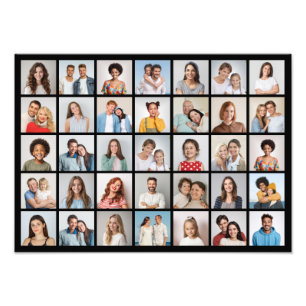 Creëer Your Ewn 35 Photo Collage Photo Enlargement Foto Afdruk
