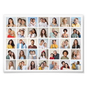 Creëer Your Ewn 35 Photo Collage Photo Enlargement Foto Afdruk