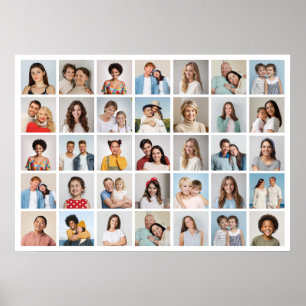 Creëer Your Ewn 35 Photo Collage Poster