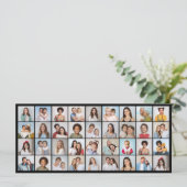 Creëer Your Ewn 36 Photo Collage Kaart (Staand voorkant)