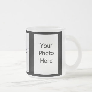Creëer Your Ewn 3 Foto Frosted Glass Mok (10 oz)
