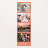 Creëer Your Ewn 4 Foto Collage Yoga Mat (Voorkant)