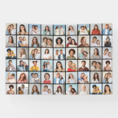 Creëer Your Ewn 54 Photo Collage Spandoek (Horizontaal)