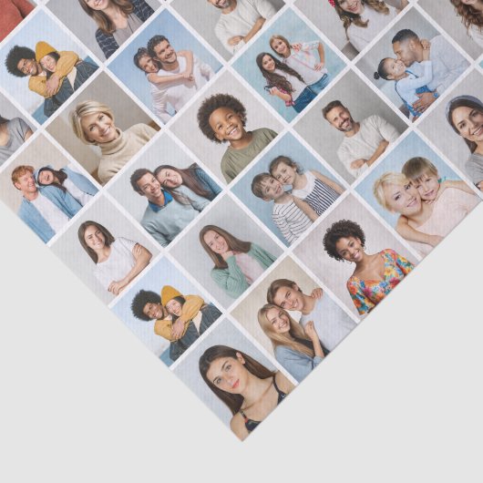 Creëer Your Ewn 54 Photo Collage Tissuepapier (Detail)