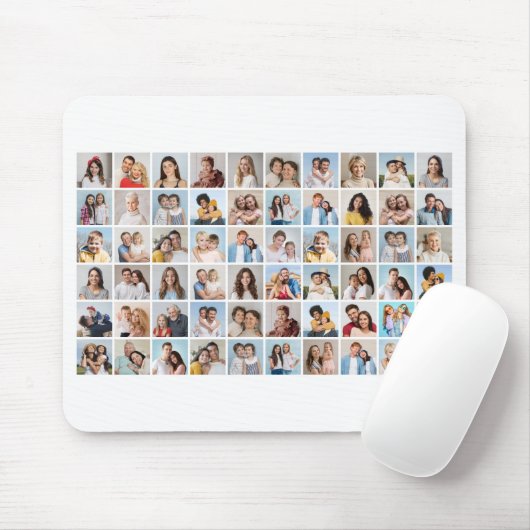 Creëer Your Ewn 60 Photo Collage Muismat (Met muis)