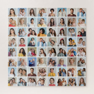 Creëer Your Ewn 64 Photo Collage Legpuzzel