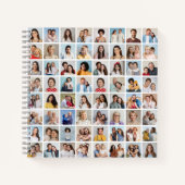 Creëer Your Ewn 64 Photo Collage Notitieboek (Voorkant)