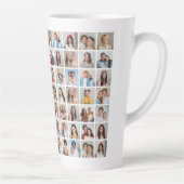 Creëer Your Ewn 70 Photo Collage Latte Mok (Rechts)