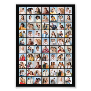 Creëer Your Ewn 70 Photo Collage Photo Enlargement Foto Afdruk
