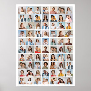 Creëer Your Ewn 70 Photo Collage Poster