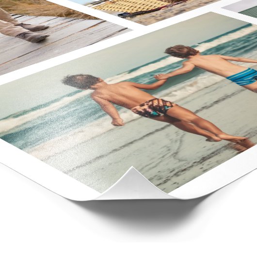 Creëer Your Ewn 7 Foto Collage Foto Uitbreiding Foto Afdruk (Hoek)