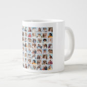 Creëer Your Ewn 80 Photo Collage Extra Grote Beker (Voorkant rechts)