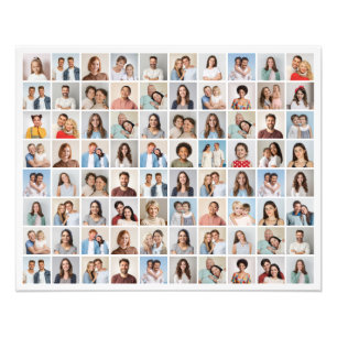 Creëer Your Ewn 80 Photo Collage Photo Enlargement Foto Afdruk