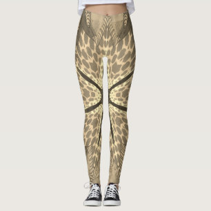 Creëer Your Ewn Cheetah Tear Marks Leggings