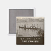 Creëer Your Ewn Family Reunion Keepomwille Magnet Magneet (Voorkant / Achterkant)