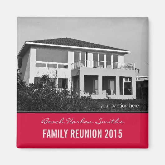 Creëer Your Ewn Family Reunion Keepomwille Magnet Magneet (Voorkant)