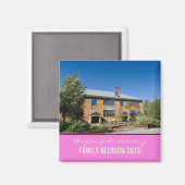 Creëer Your Ewn Family Reunion Keepomwille Magnet Magneet (Voorkant / Achterkant)