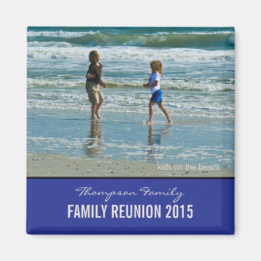 Creëer Your Ewn Family Reunion Keepomwille Magnet Magneet (Voorkant)