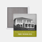 Creëer Your Ewn Family Reunion Keepomwille Magnet Magneet (Voorkant / Achterkant)