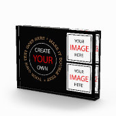 Creëer Your Ewn - Gepersonaliseerd, merknaam / gla Fotoblokken (Rechts)