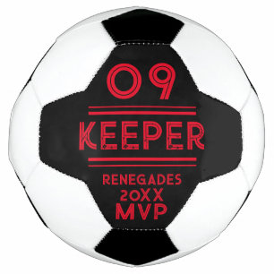 Creëer Your Ewn Goalie Keeper MVP Award Voetbal