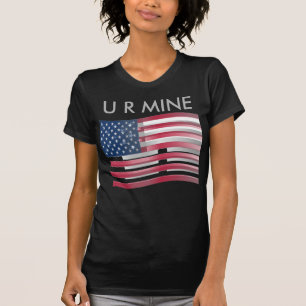 Creëer Your Ewn U Mine Verenigde Staten T-shirt