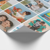 Creëer Your Own 20 Photo Collage Cadeaupapier (Hoek)