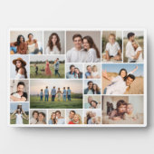 Creëer Your Own 20 Photo Collage Fotoplaat (voorkant)
