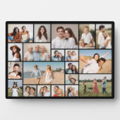 Creëer Your Own 20 Photo Collage Fotoplaat (voorkant)