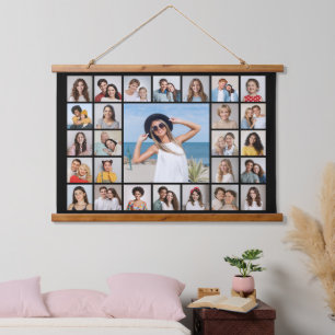 Creëer Your Own 27 Photo Collage Hangend Wandkleed