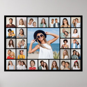 Creëer Your Own 27 Photo Collage Poster