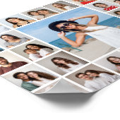 Creëer Your Own 27 Photo Collage Poster (Hoek)