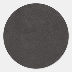 Creëer Your Own Black Velvet Ronde Sticker