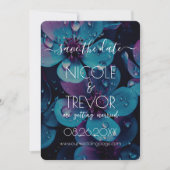 Creëer Your Own - Bold Flowers Closeup Save The Date (Voorkant)