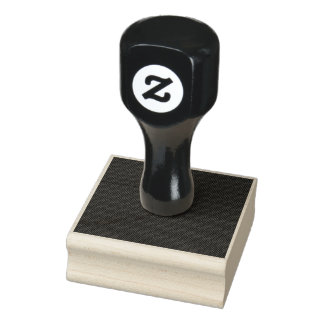 Creëer Your Own donkergrijs blauw gepersonaliseerd Rubberstempel