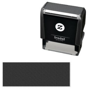 Creëer Your Own donkergrijs blauw gepersonaliseerd Zelfinktende Stempel