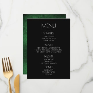 Creëer Your Own - Groen Verdrietig Textuur Menu